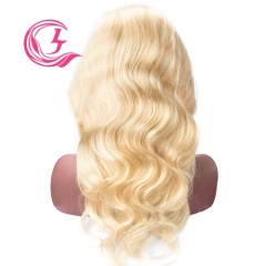 Virgin Hair #613 Body wave Full lace Wig 130% Density  Transparent Lace Wholesale