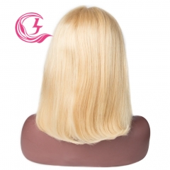 Virgin Hair 613# BOB Lace Front Wig Straight  transparent Lace Wholesale